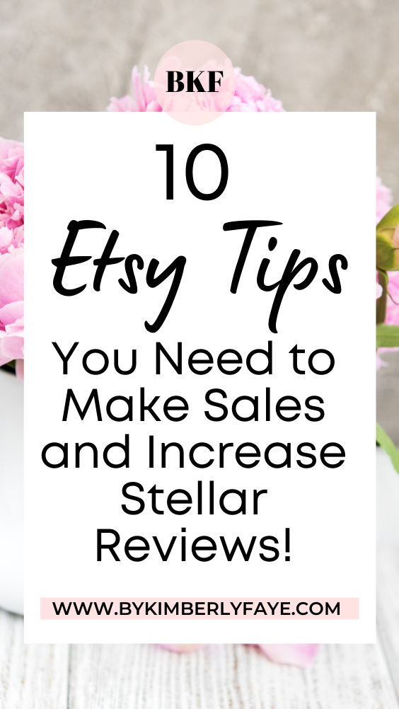 etsy tips