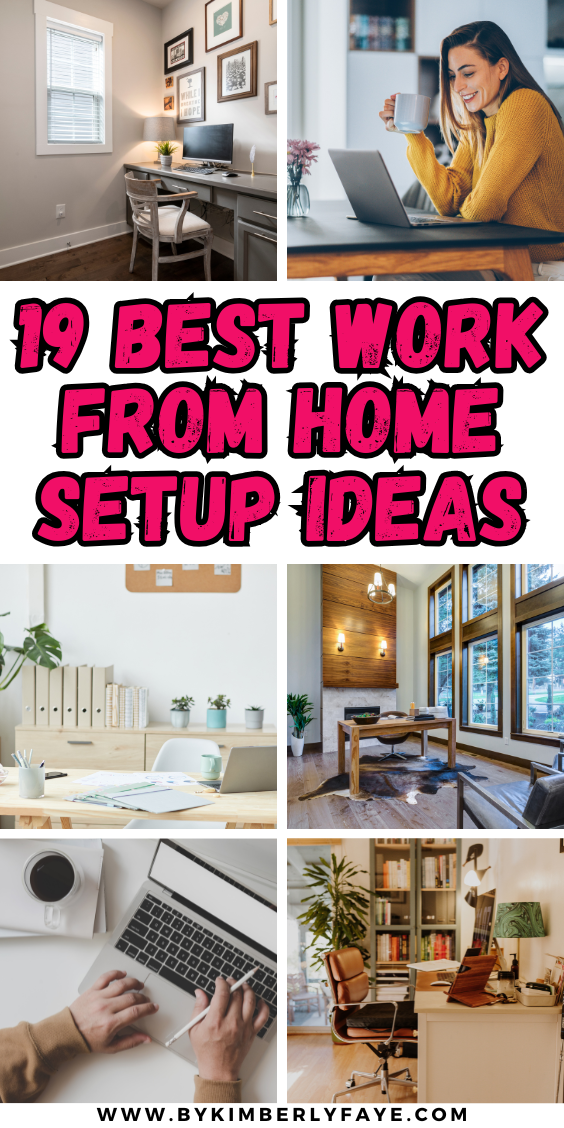 Work From Home Setup Ideas