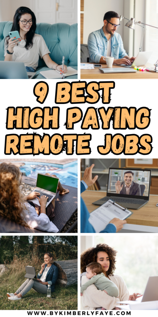 Best High Paying Remote Jobs