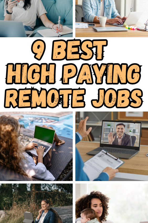 Best High Paying Remote Jobs