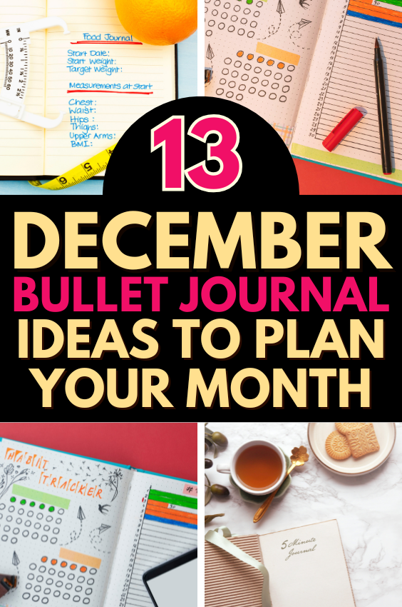 13 December Bullet Journal Ideas To Plan Your Month