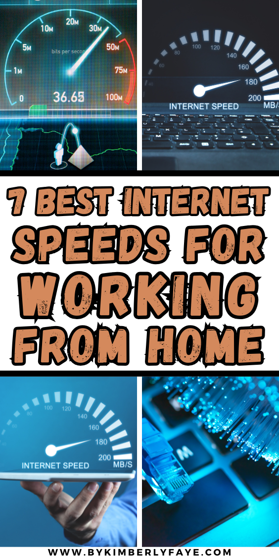 Best Internet Speeds For Working From Home