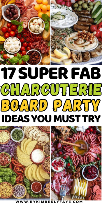 17 Super Fab Charcuterie Board Party Ideas You Must Try