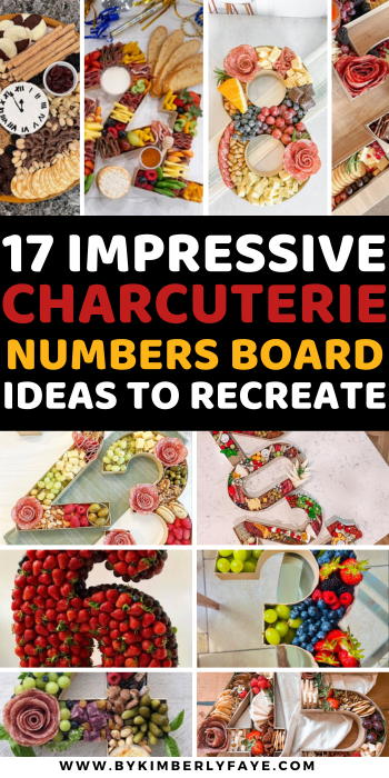 17 Impressive Charcuterie Numbers Board Ideas To Recreate