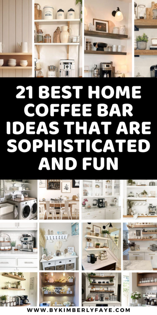 Home Coffee Bar Ideas