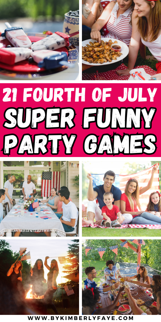 Super Funny Fourth of July Party Games