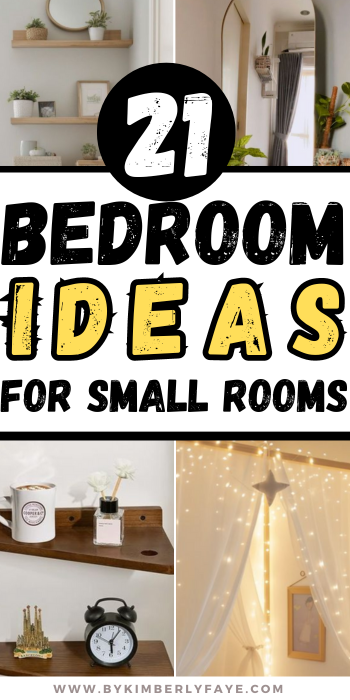 21 Cute Bedroom Ideas for Small Rooms