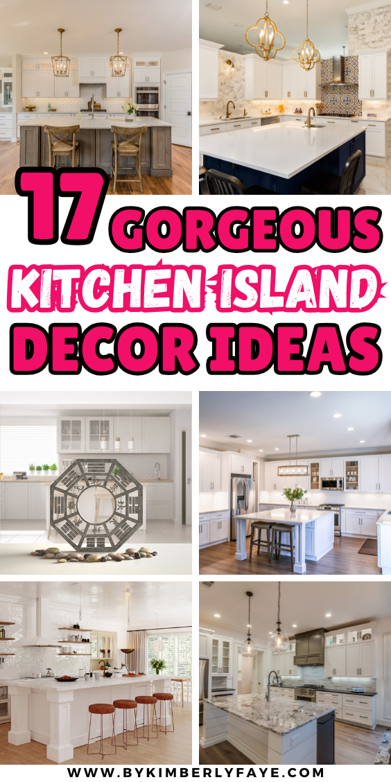 Gorgeous Kitchen Island Decor Ideas