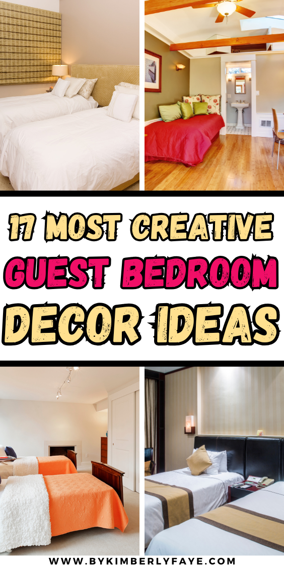 Creative Guest Bedroom Ideas