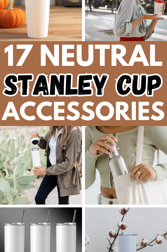 Neutral Stanley Cup Accessories