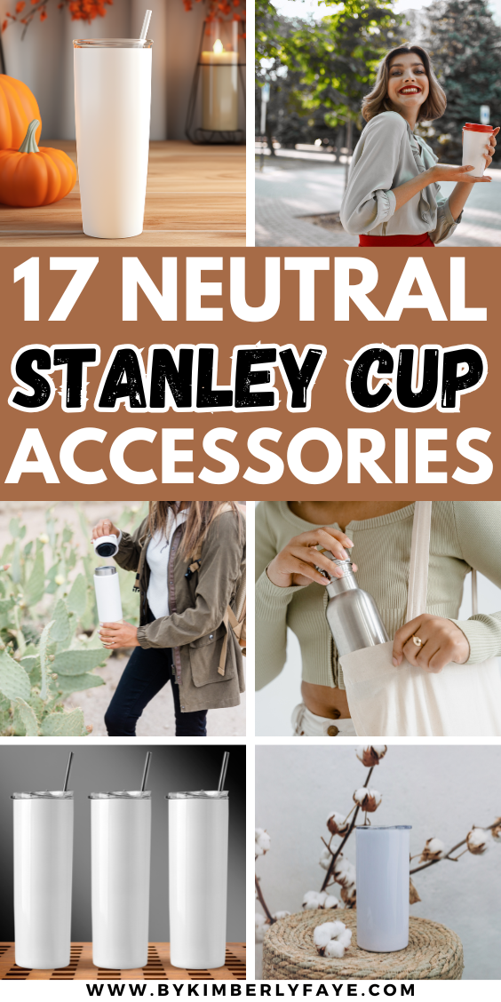 Neutral Stanley Cup Accessories