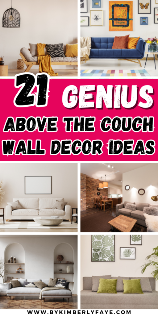 Above The Couch Wall Decor Ideas 