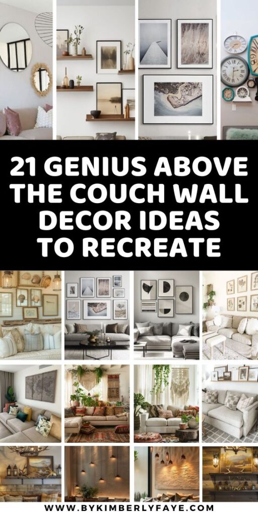 Above The Couch Wall Decor Ideas