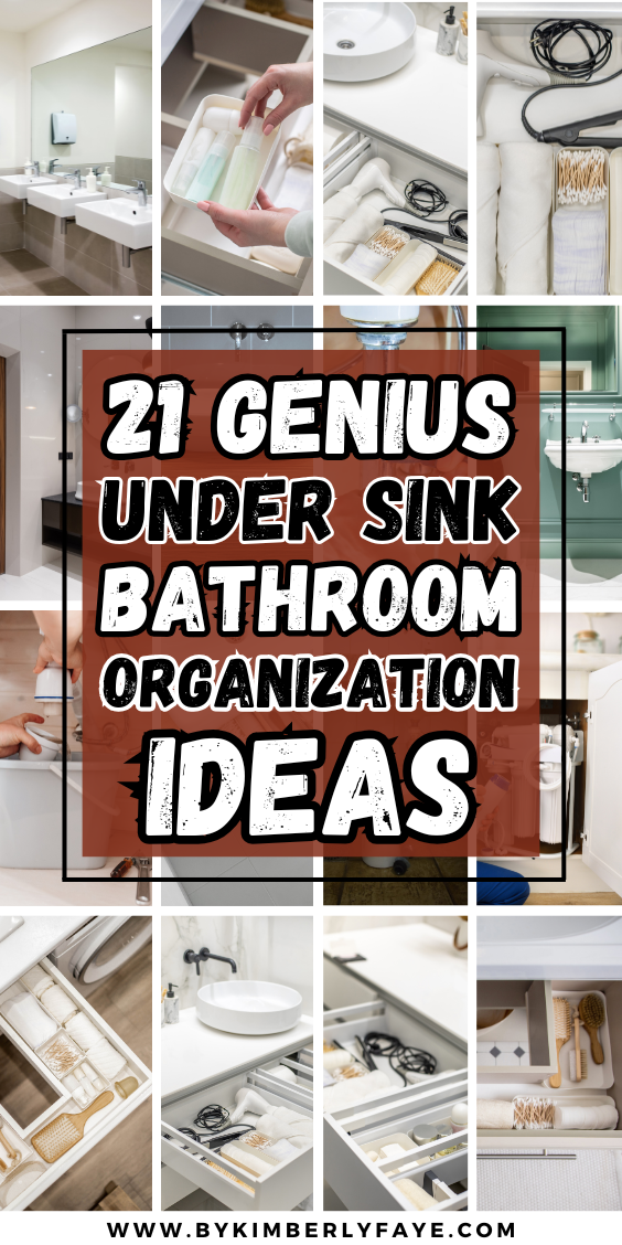 Under Sink Bathroom Organization Ideas