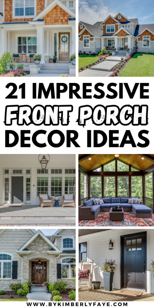 Impressive Front Porch Decor Ideas