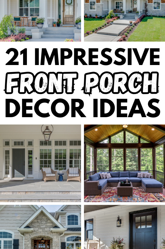 Impressive Front Porch Decor Ideas