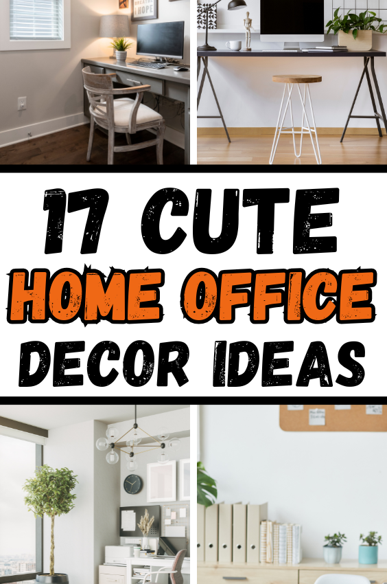 17 Cute Home Office Decor Ideas That You’ll Love