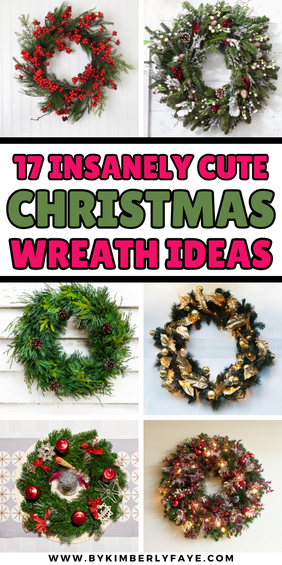 Cute Christmas Wreath Ideas