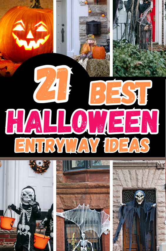 21+ Best Halloween Entryway Ideas That Will Put You In The Fall Mood