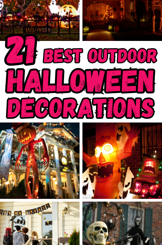 21+ Best Outdoor Halloween Decorations That The Entire Neighborhood Will Love