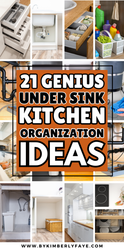 Genius Under The Sink Kitchen Organization Ideas