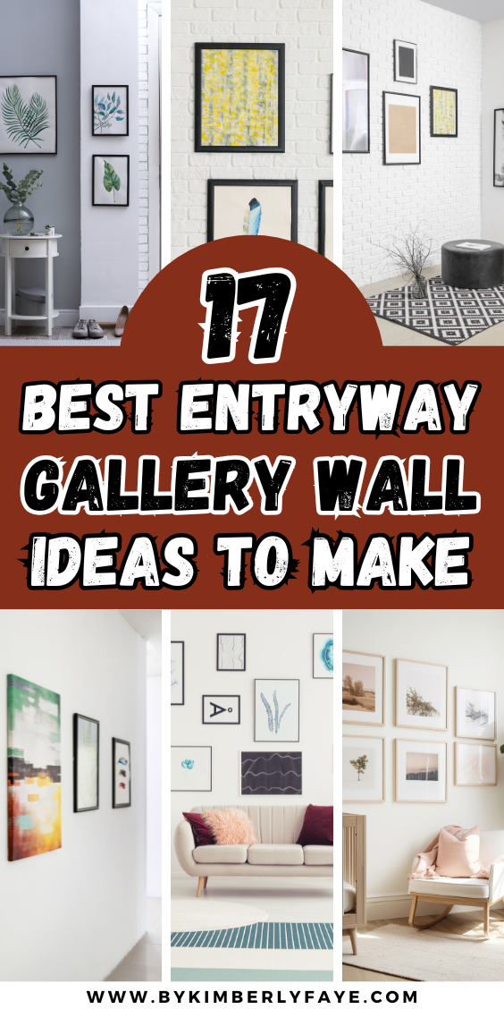 Best Entryway Gallery Wall Ideas