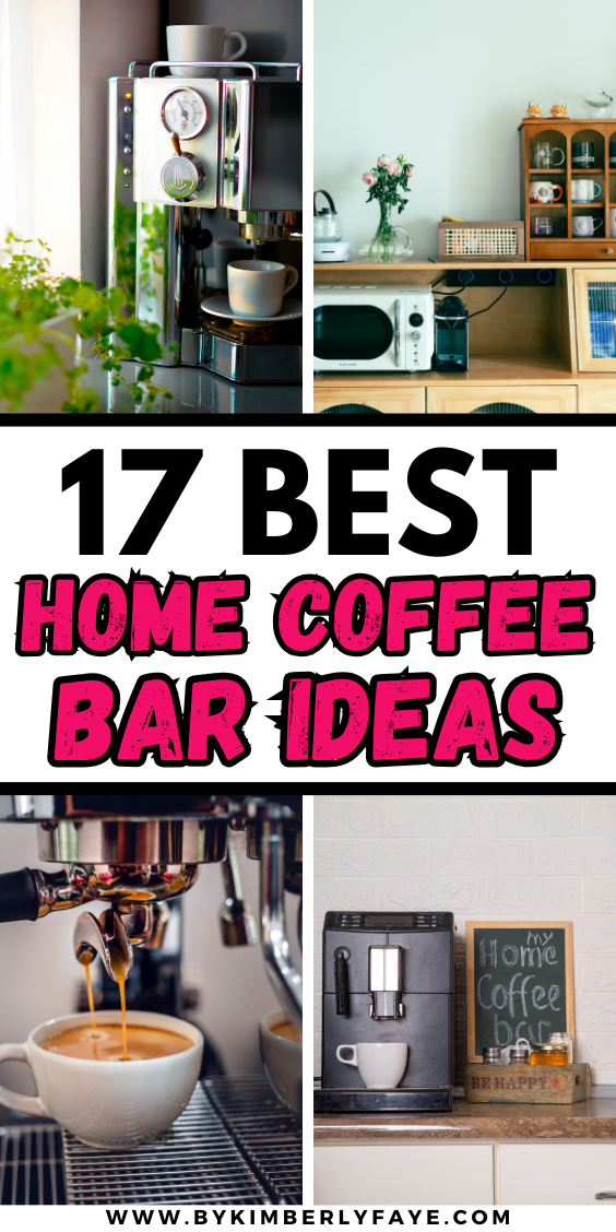 Best Home Coffee Bar Ideas