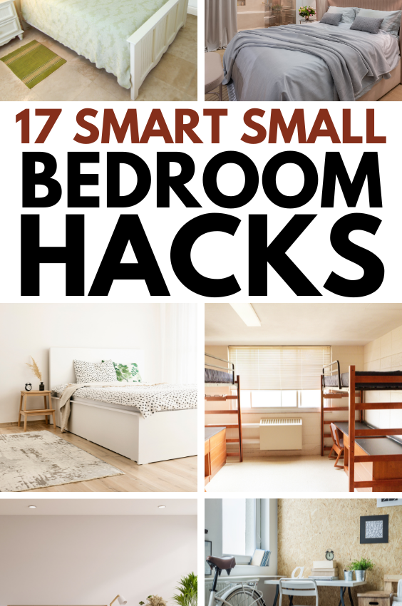 17 Insanely Smart Small Bedroom Hacks To Maximize Space