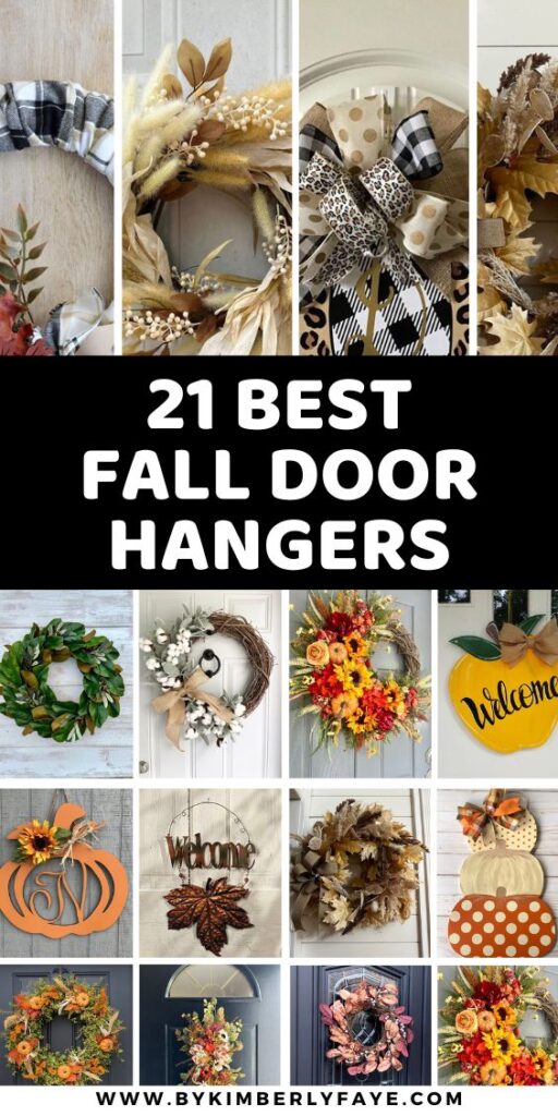 Best Fall Door Hangers