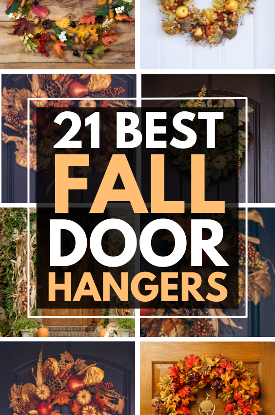 21+ Best Fall Door Hangers That Elevate Autumn Decor