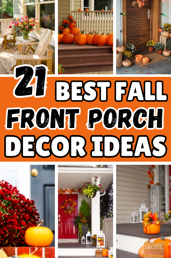 21+ Best Fall Front Porch Decor You Must Recreate