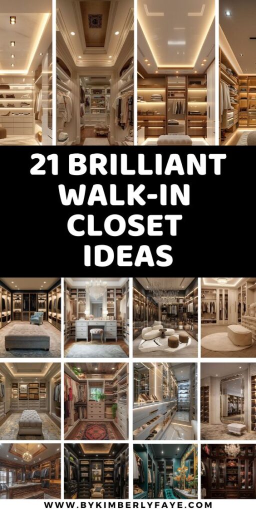 Brilliant Walk-In Closet Ideas