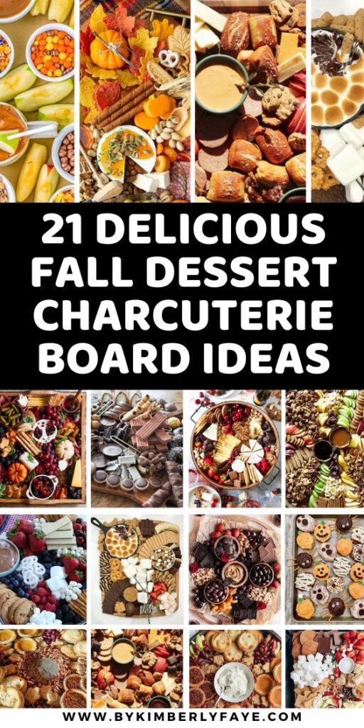 Fall Dessert Charcuterie Board Ideas