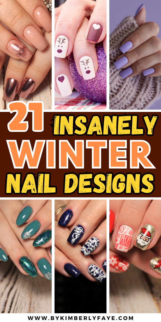 Insanely Winter Nail Designs To Recreate