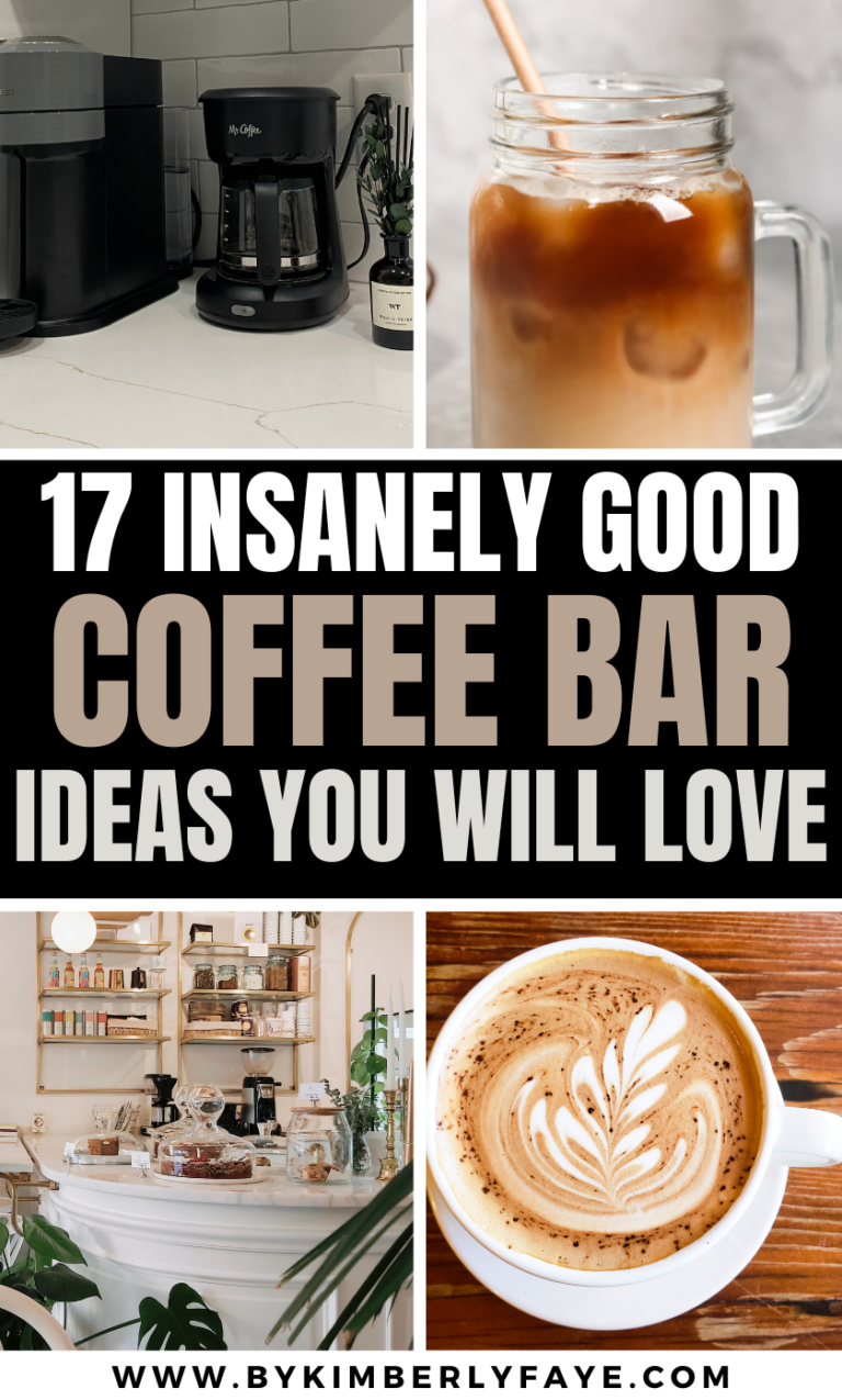 17 Best Home Coffee Bar Ideas For Great Mornings