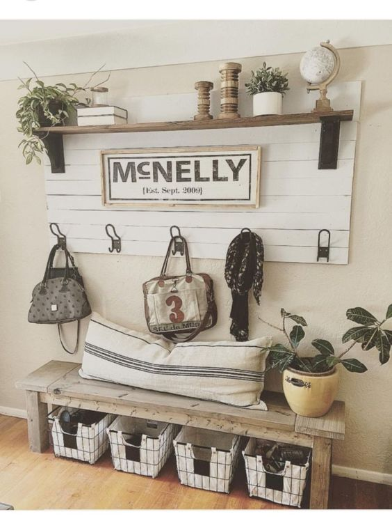 17 Insanely Cute Entryway Bench Ideas You’ll Love