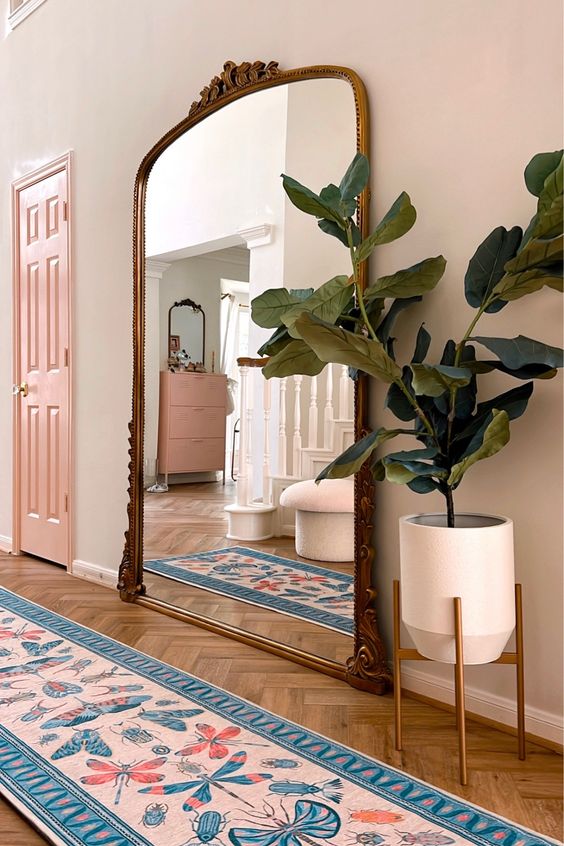 21+ Pretty Entryway Mirror Ideas That Are Guaranteed To Be Impressive