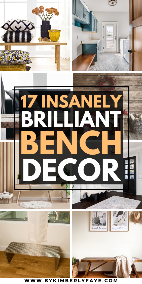 Brilliant Bench Decor Ideas That Will Elevate Your Space