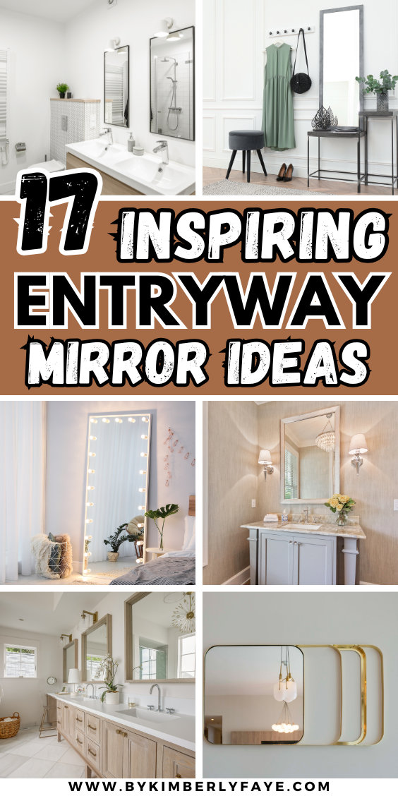 Inspiring Entryway Mirror Ideas