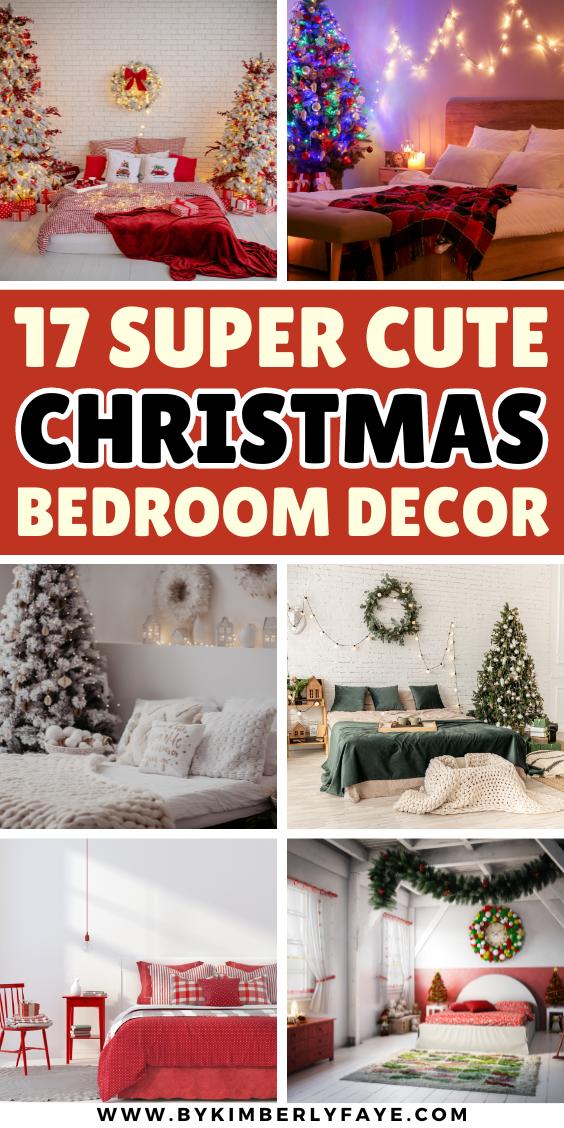 Super Cute Christmas Bedroom Decor Ideas