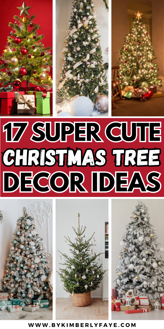 Super Cute Christmas Tree Decor Ideas