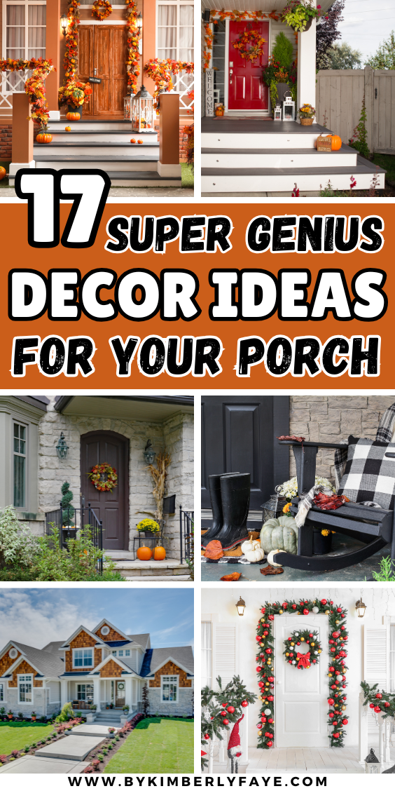 Genius Porch Decor Ideas