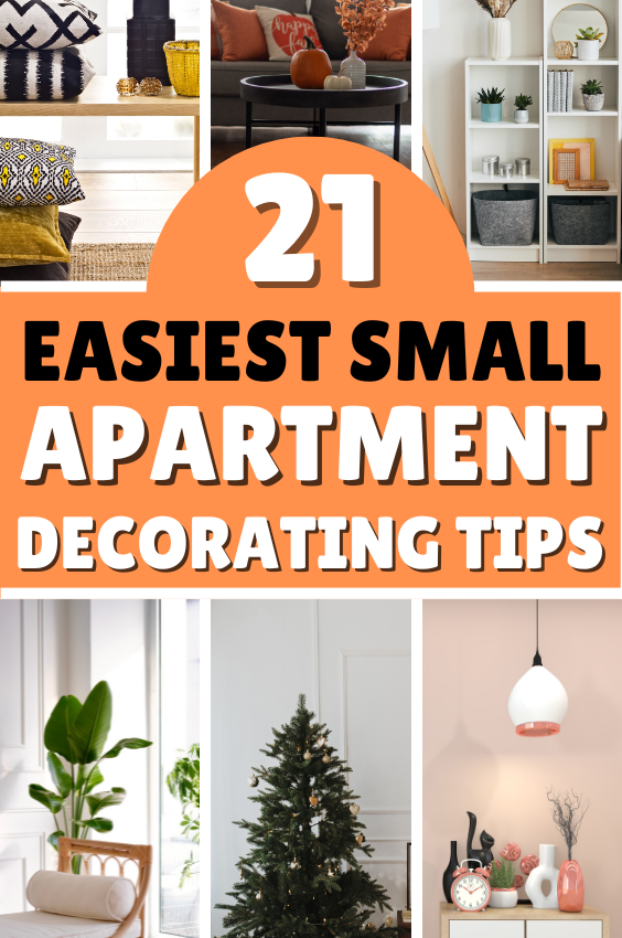 21+ Easiest Small Apartment Decorating Tips That Will Elevate Your Space