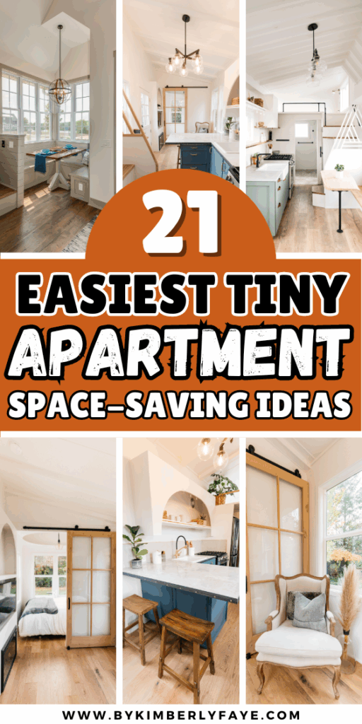 Tiny Apartment Space-Saving Ideas