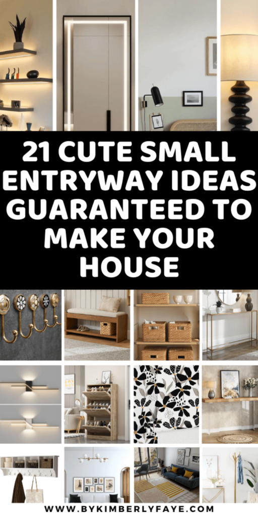 Cute Small Entryway Ideas Guaranteed To Make Your House Look Bigger