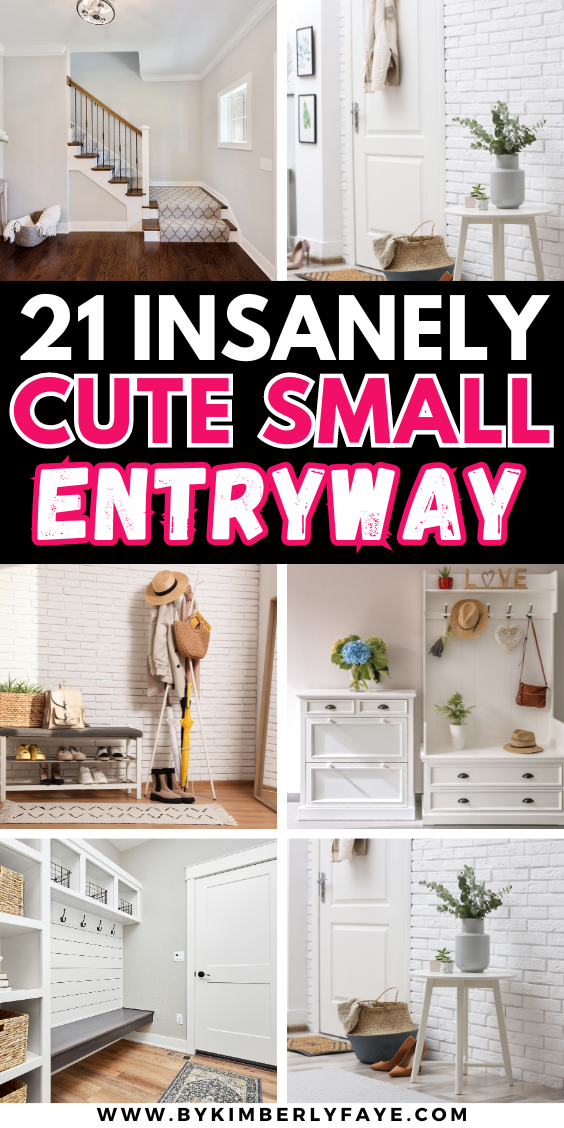 Insanely Cute Small Entryway Ideas