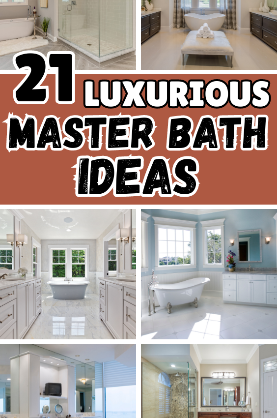 21+ Luxurious Master Bath Ideas Guaranteed To Feel Like A 5 Star Hotel