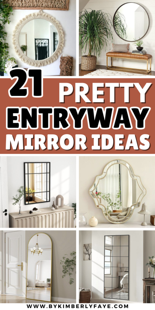 21+ Pretty Entryway Mirror Ideas That Are Guaranteed To Be Impressive