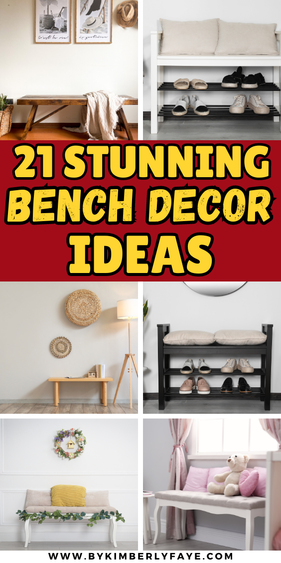 Bench Decor Ideas