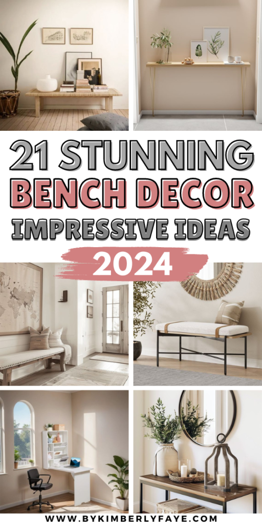 Bench Decor Ideas That Are Guaranteed To Impress